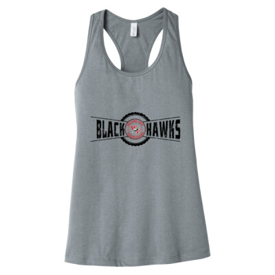 Black Hawk Circle Logo Tank - White or Grey  Thumbnail