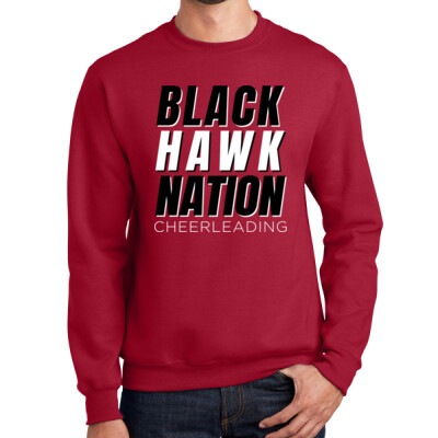 Black Hawk Nation Crewneck Sweatshirt   Thumbnail
