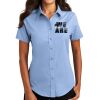 B3VNP Ladies Short Sleeve Easy Care Shirt Thumbnail